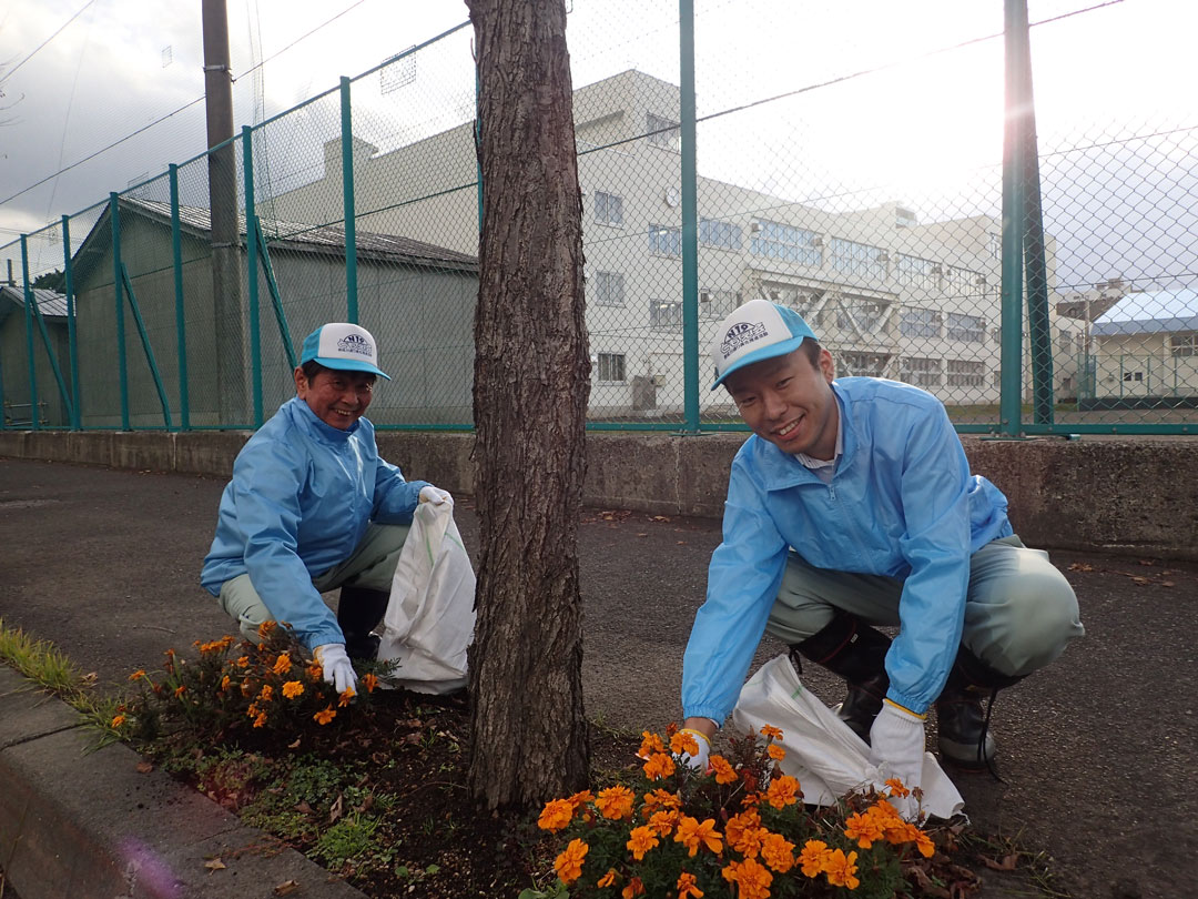 清掃活動の様子